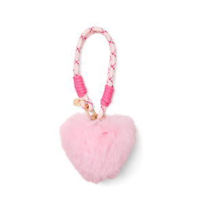 Bogg'd & Charmed - Pink Heart Pouf